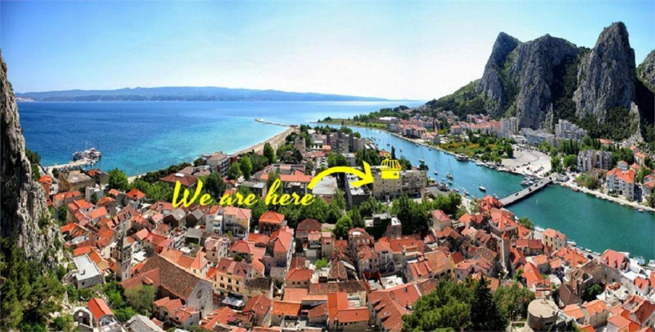 Apartment Vicko Omiš Exterior foto